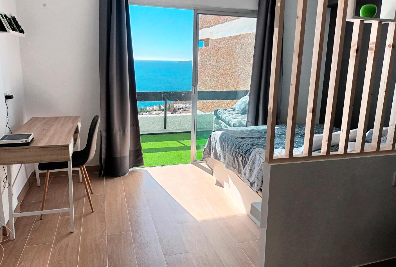 Modern Open-Plan Studio With Terrace And Sea View Tabaiba Zewnętrze zdjęcie
