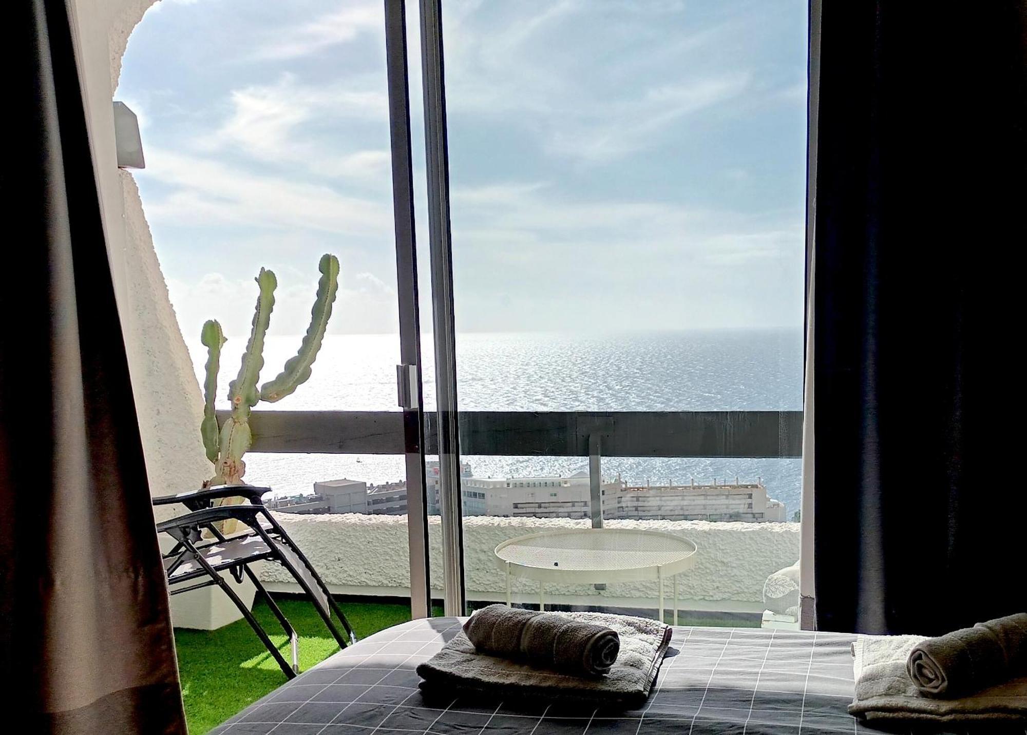Modern Open-Plan Studio With Terrace And Sea View Tabaiba Zewnętrze zdjęcie
